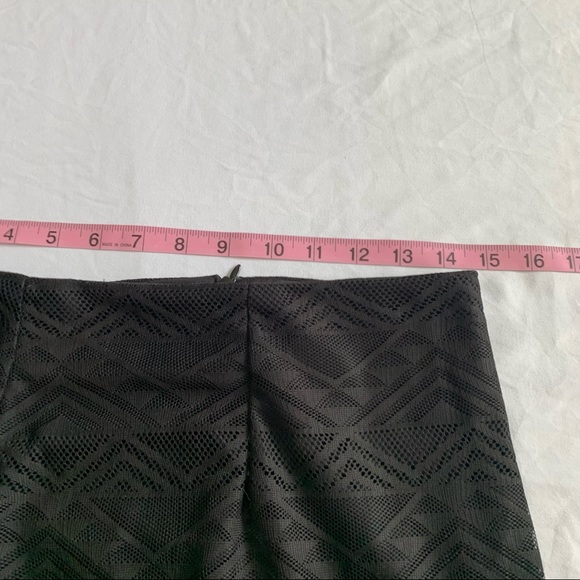 Vintage fringe trim black Skirt - Picture 3 of 7